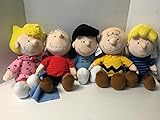 Peanuts Charlie Brown Snoopy Characters Set of 5 Include Schroeder, Lucy, Sally, Linus and Charlie Brown