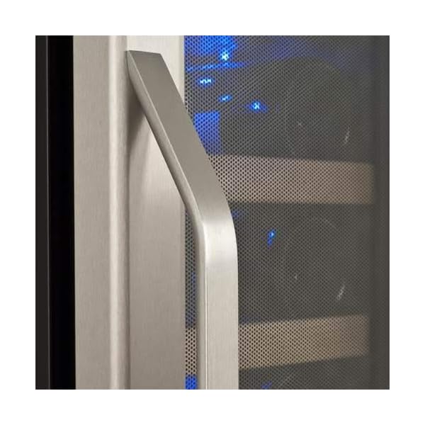 EdgeStar-18-Bottle-Built-In-Wine-Cooler-BlackStainless-Steel