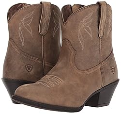 Ariat Women's Darlin Western Boot, Brown Bomber, 7