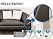 Leather & Vinyl Adhesive Repair Patch (Beige)
