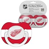 Detroit Red Wings Baby Pacifiers - Set of 2