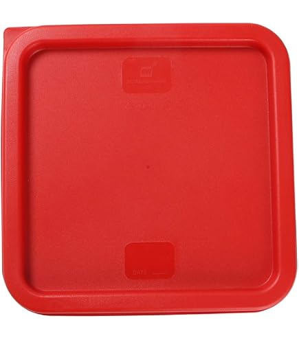 Tupperware Modular Mates #1616 Replacement Lid (Set Of 2) – Dark Red, Oval, Airtight For #1-4 Containers