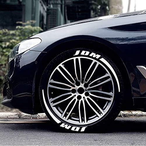 Car Tire Stickers Tyre Lettering Stickers Car Universal 3D Tire Decals Wheel Stickers Kits Car Tire Personalized Styling Wheel Label Personalized