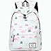 Joymoze Leisure Backpack for Girls Teenage School Backpack Women Backpack Purse Flamingos