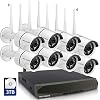 [Dual Antennas for WiFi Enhanced] Security Camera System Wireless,8 CH Wireless Surveillance Camera System and 8Pcs…