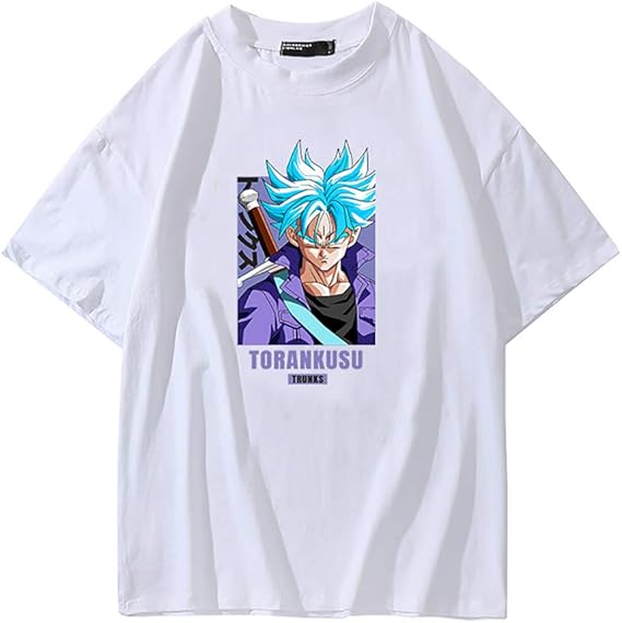 Amazon Dragon Ball ドラゴンボール トランクス アニメ 漫画 Tシャツ メンズ レディース Tシャツ 夏服 スポーツ プリント 半袖 個性的 無地 ゆったり 通気性 ファッション 大きいサイズ Tシャツ カットソー 通販