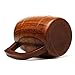 Beer Mug, 16 OZ Handmade Eco-friendly Wooden Mugs With Handle For Wine/Coffee/Tea, Best Gift Cups For Men/Women