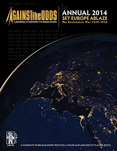 ATO: Against the Odds Annual 2014, with Set Europe Ablaze, The Resistance War 1939-45, Board Game