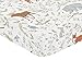 Fitted Crib Sheet for Woodland Toile Baby/Toddler Girl or Boy Bedding Set Collection - Animal Print