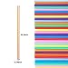 Tomnk 500 Pack Plastic Straws, Colorful Disposable Drinking Plastic Straws (0.23'' diameter and 10.3