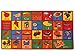 Mybecca Carpets for Kids Literacy ABC Food & Fruits Kids Rug, 3' x 5' (39
