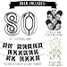 80 Never Looked So Good Birthday Party Pack - Black & Silver Happy Birthday Bunting, Balloon, and Swirls Pack- Birthday Decorations - 80th Birthday Party Supplies