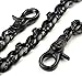 DoubleK Medieval Skull Symbol Key Jean Wallet Chain (27