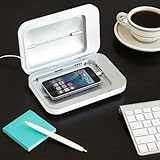 PhoneSoap Charger White - Phone UV Sanitizer & Universal Charger