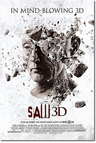 Saw Ds 頭 グッズ 3d 3d 映画ポスター B01lzyysx1 ザファイナル 数量限定初版 ソウ 値引