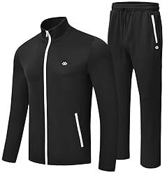 MoFiz Men's Track Suit Set Running Jogging Suit
