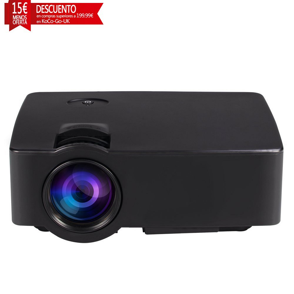 Mini Proyector LED ICOCO Video Proyector home cine Lúmenes  Soporte P