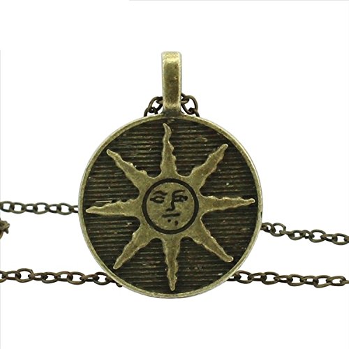 Dark Souls Solaire of Astora Sun Pendant Necklace