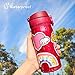 Cool Vsco Stickers for Water Bottles, Big 100Pcs Sticker Pack for Laptop Hydro Flask Luggage, Trendy Aesthetic Pink Cute Waterproof Vinyl Stickers for Teens Girls Adults