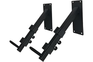 Fenteer 2Pcs Electronic Keyboard Hook Holder Universal,Adjustable,Accessories Wall Mount Guitar Stand Wall Hanger for Electri