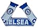 Chelsea FC Woven Winter Scarf (Reflux Blue/White)