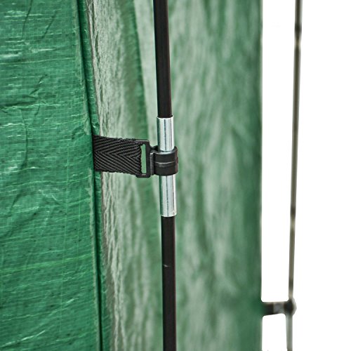 ALEKO SS70GR Portable Pop Up Bike Tent Bicycle Storage Shed Weather Resistant Protection Outdoor