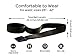 RoomierLife Travel Security Belt with Hidden Money Pocket - Cashsafe Anti-Theft Wallet - Non-Metal Buckle (Brown)