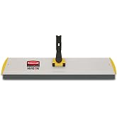 Rubbermaid Commercial Products HYGEN Microfiber Mop Frame, Silver, 24-Inch | Quick-Connect System, Heavy-Duty Floor Cleaning/Mopping/Dusting for Janitorial/Professional Cleaners