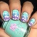 PUEEN Nail Art Stamp Collection Set 24B - STAMPING BUFFET - NEW INVENTION Set of 24 All You Can Stamp Full Size Stamping Image Plates Manicure DIY (Infinite Images With Your Creativity) Now with