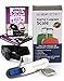 Digital Luggage Scale 110lb Blue Backlight Free: Lock + Battery + ebook on Smart Packing