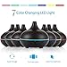 NexGadget Aroma Diffuser Humidifier, Wood Grain 150ml Ultrasonic Essential Oil Diffuser Cool Mist Humidifier for Home, Yoga, Office, Baby Room, Aromatherapy Practice, Massage Parlor