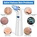 Blackhead Remover Vacuum Pore Cleaner with 4 Multi-Functional Probes, Rechargeable Pore Cleaner Device for Facial Skin Treatment with 5 Adjustable Suction Power and Led Screen