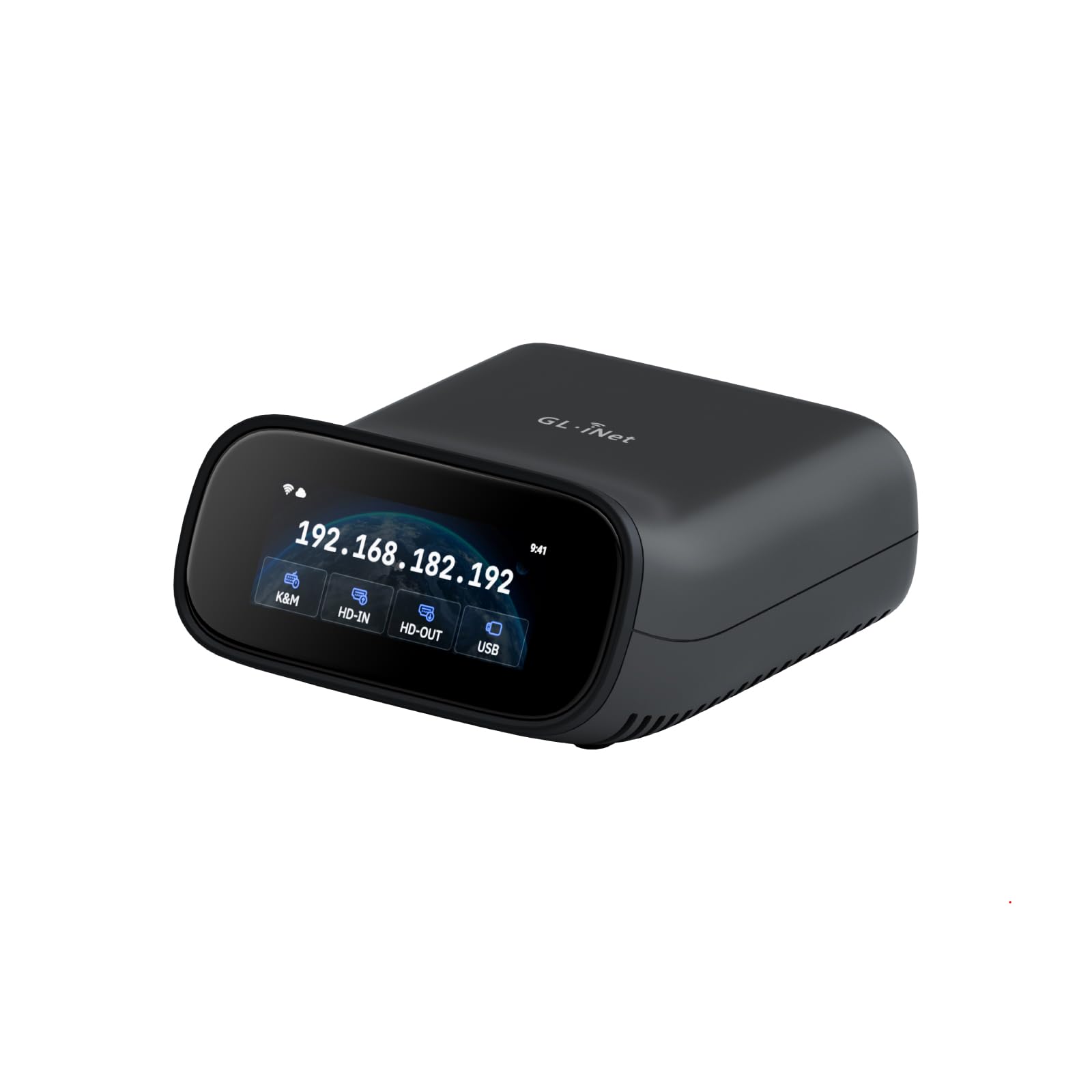 GL.iNet Comet Pro (GL-RM10) Remote KVM über Wi-Fi 6: 4K@30fps Passthrough, Touchscreen, 32GB eMMC, Tailscale Fernzugriff & ATX/SwitchBot-Steuerung für Notfallwiederherstellung, Ideal für Home Office