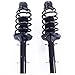 Front Struts Complete & Coil Springs Assembly Pair Set Compatible with 1998-2008 Beetle 1999-2006 Golf 1999-2005 Jetta Shock Absorbers - 171525