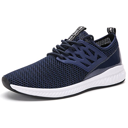 JACKSHIBO Men Casual Fashion Sneakers Breathable Athletic Sports Shoes