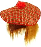 Scottish Hat - Tam O Shanter with Hair by Henbrandt