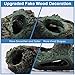 YOUTHINK Aquarium Ornament Resin Wood,Trunk Log Fish Tank Decor with Holes Fish Accessories Hideout Cave Hideawaythumb 3