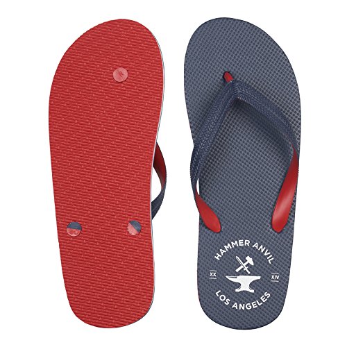 Hammer Anvil Men's Flip-Flops Summer Sandals Navy US 12