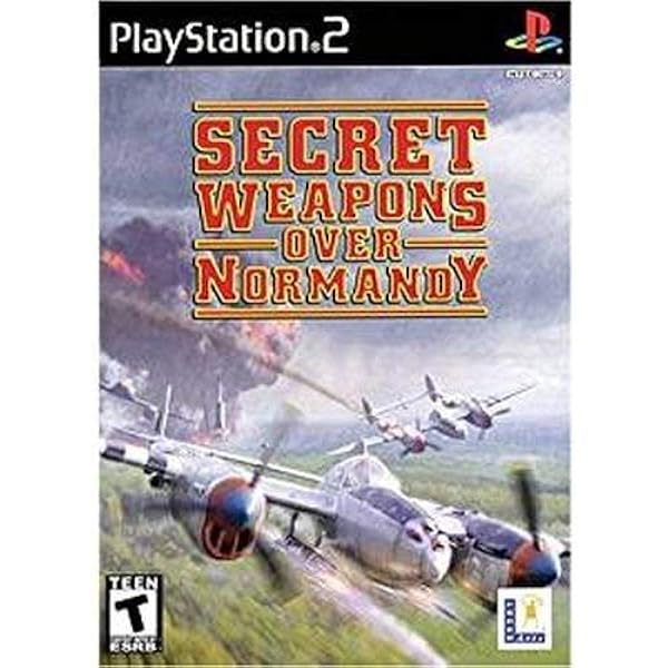 新品未開封　EA Best シークレット・ウェポン・オーバー・ノルマンディ Amazon.com: Secret Weapons Over Normandy - PlayStation 2 : Videojuegos