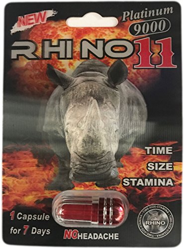 Rhino 11 platinum 9000 pill 6 PACK