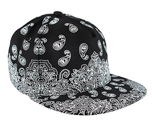 SNAP IT! Funky & Stylish Snapback Hats - (Variety of Styles & Prints) (BANDANA)