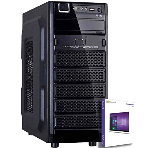 Pc fisso computer - Intel core i5 quad-core - Ram 16 GB - SSD 240 GB - Windows 10 pro - Masterizzatore - Scheda Video…