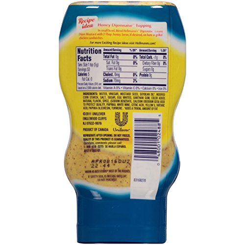 Hellmann's Dijonnaise Creamy Dijon Mustard 12.25 oz