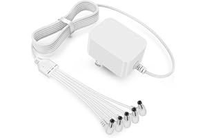 JALOSOFO 4.5V Power Adapter for Lemax Lighted Village 74707 74295 84428 44242 94565 94566 94527 94563 94564 44241 64517 74269 Christmas Micro Lighting Building Decoration