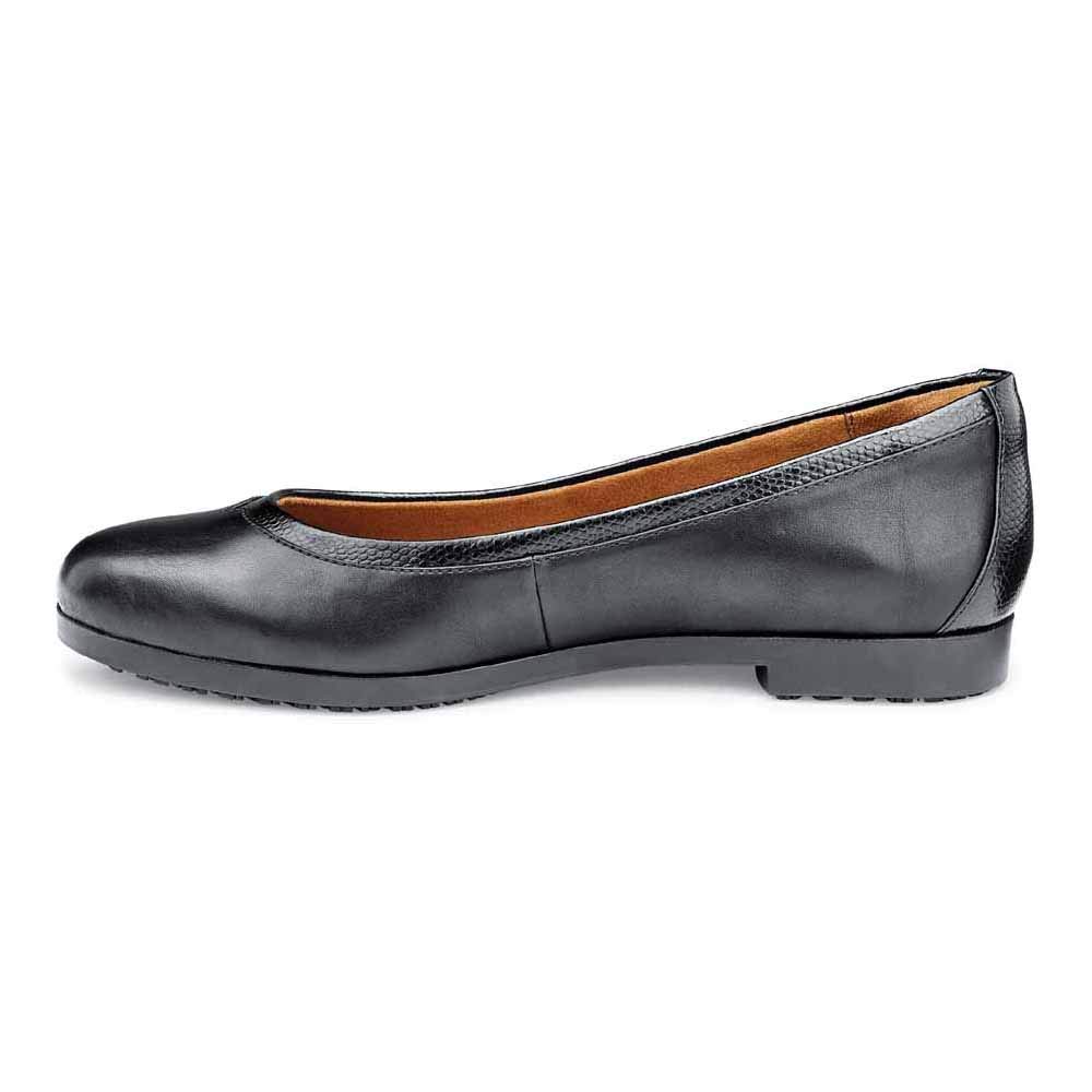 Shoes for Crews Reese Women Black, Comfortable Working Shoe, Padded Insole, Slip-Resistant Outsole, Classic Office Style - Image 4
