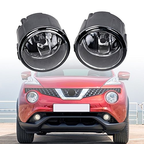 2 Pack 55W LED Warm White Fog Light Lamp Daytime Running Lights DRL Replacement for Infiniti EX FX G M Q Nissan Cube Juke Murano Quest Versa