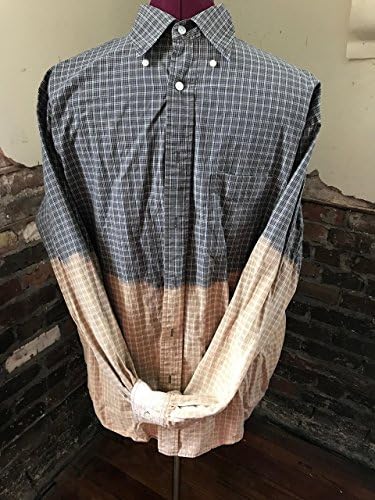 Banana Republic Ombre Bleached Long Sleeve Button up shirt