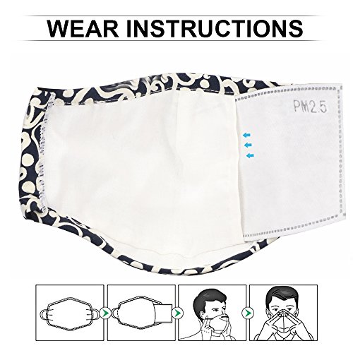 Dust Mask,Washable and Reusable Cleaning Gardening Mask,For Allergens,Exhaust Gas,PM2.5, Running, Cycling, Outdoor Activities Warm Windproof Mask