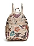 GUESS Factory Women's Civil Metallic Floral Backpack