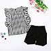2pcs Toddler Baby Girls Kids Dress T-shirt Tops+Pants Summer Clothes Outfits Set (120cm(4~5T))